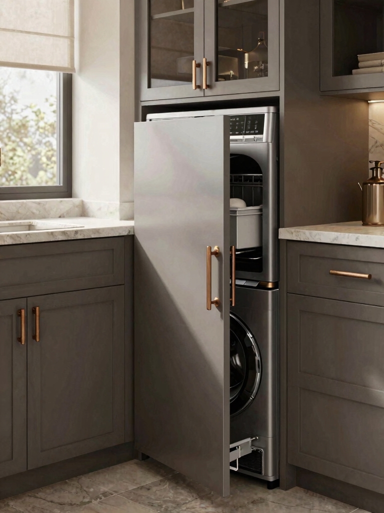 hidden streamlined laundry solutions