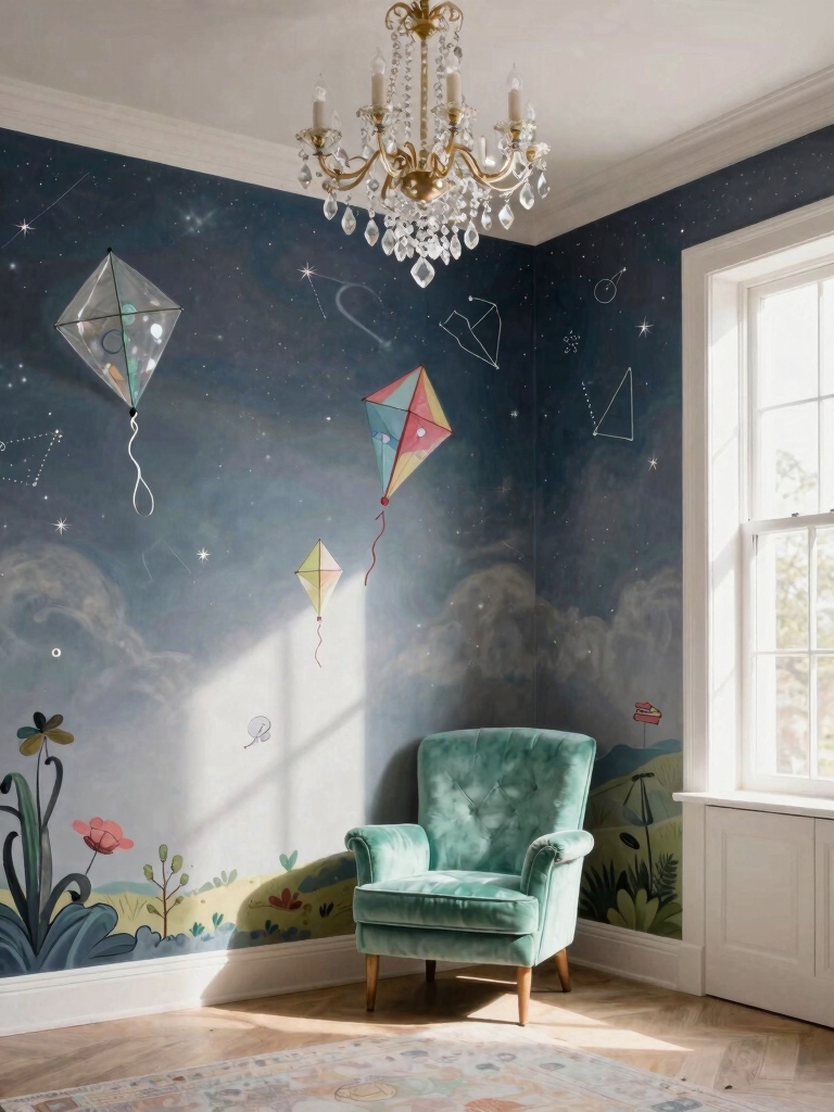 imaginative murals with charm