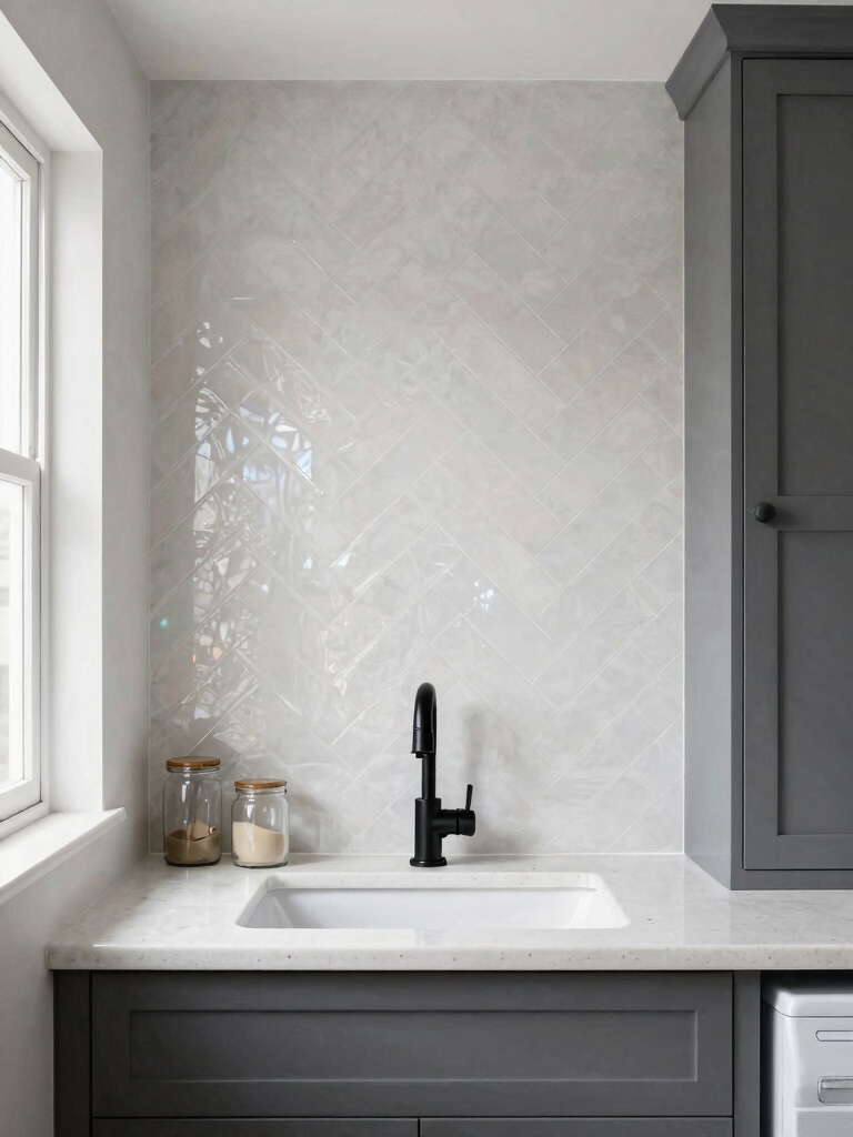 inexpensive peel and stick backsplash