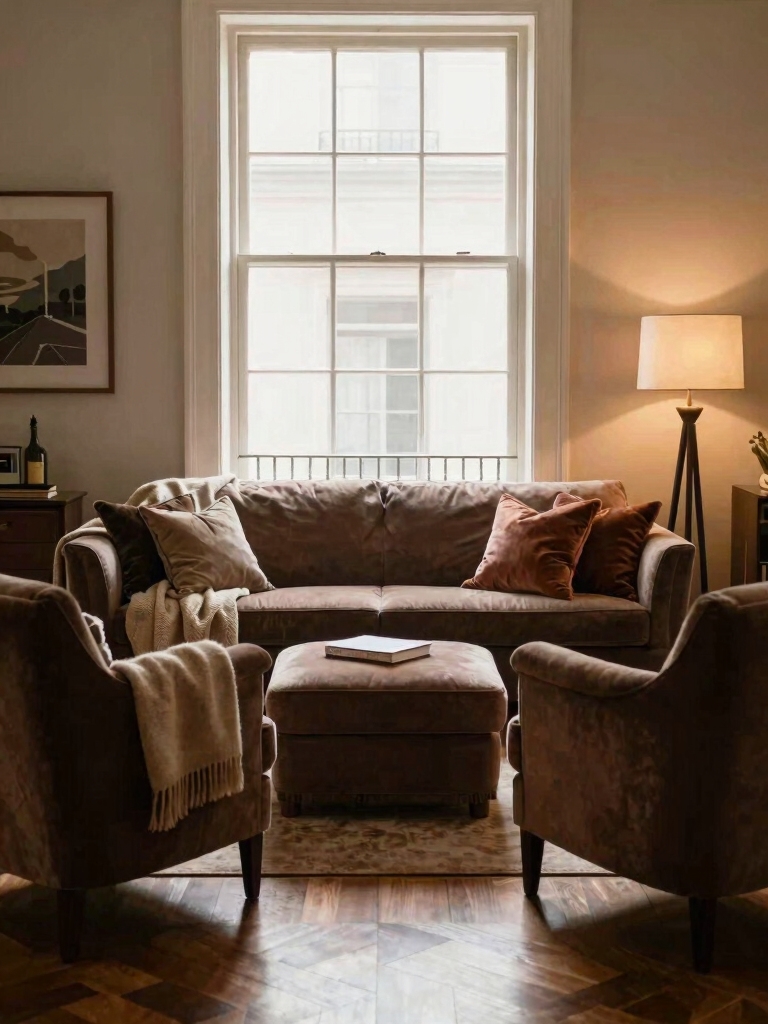 intimate conversation furniture arrangement