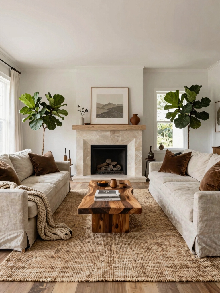 inviting airbnb living room decor