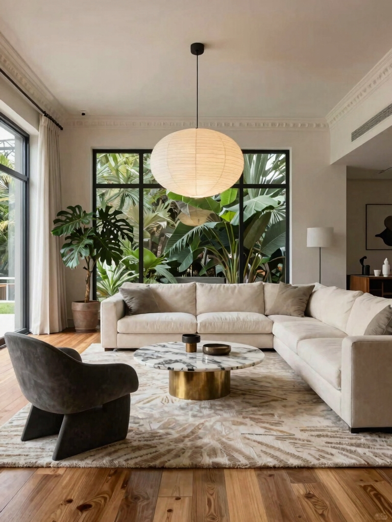 inviting modern living spaces
