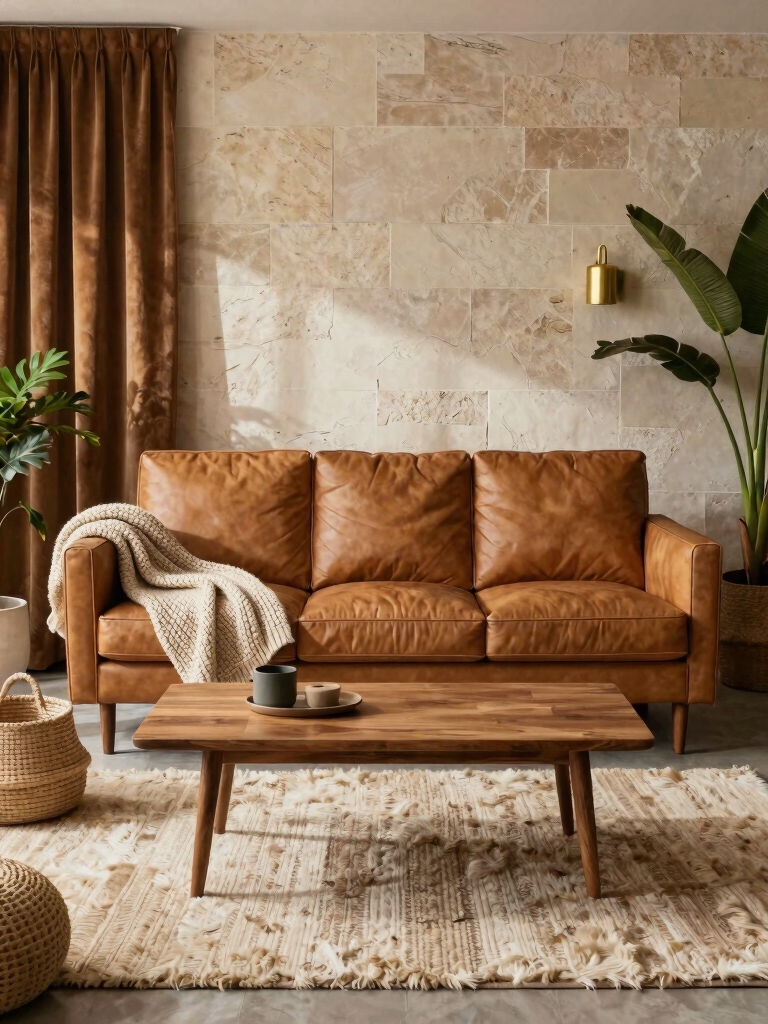 inviting textured cozy ambiance