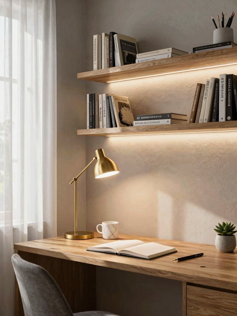 layered functional lighting design