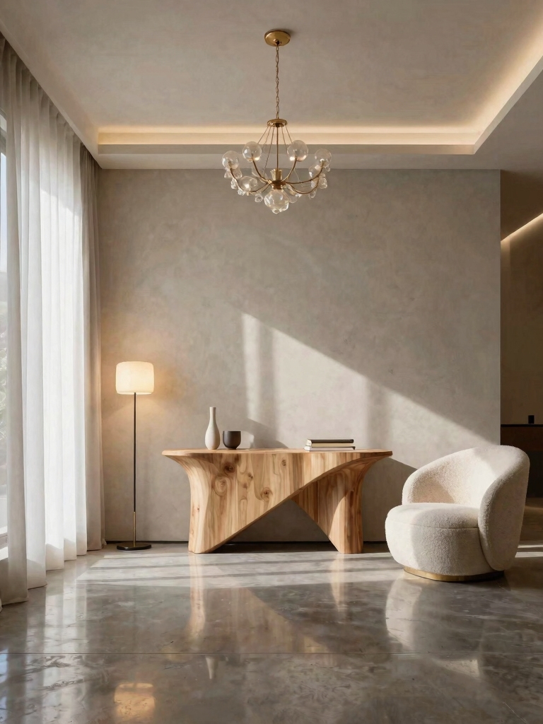 layered lighting creates spaciousness