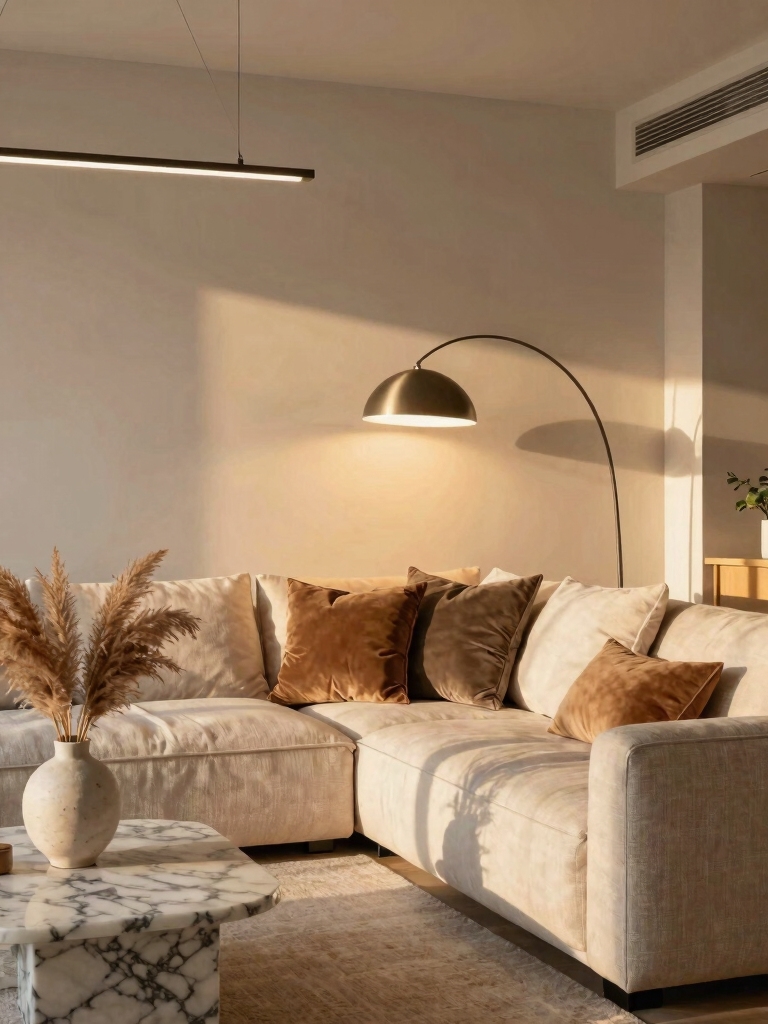 layered lighting for ambiance