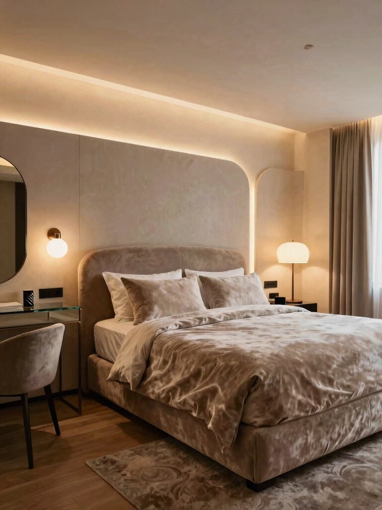 layered lighting for ambiance