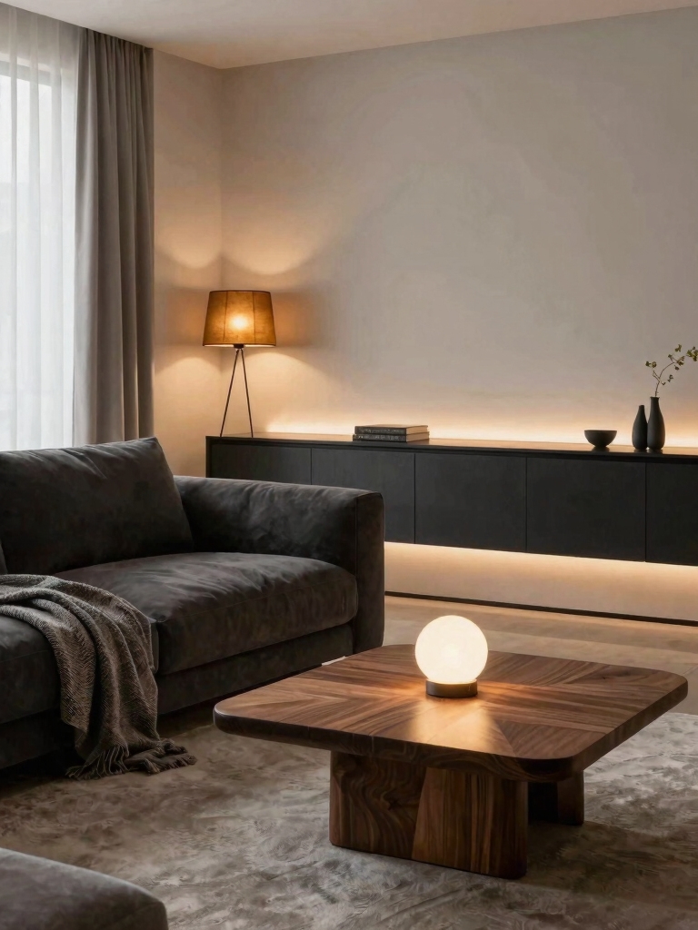 layered lighting for ambiance