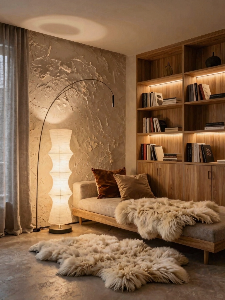 layered lighting for ambiance