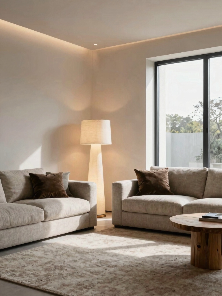 layered lighting for ambiance