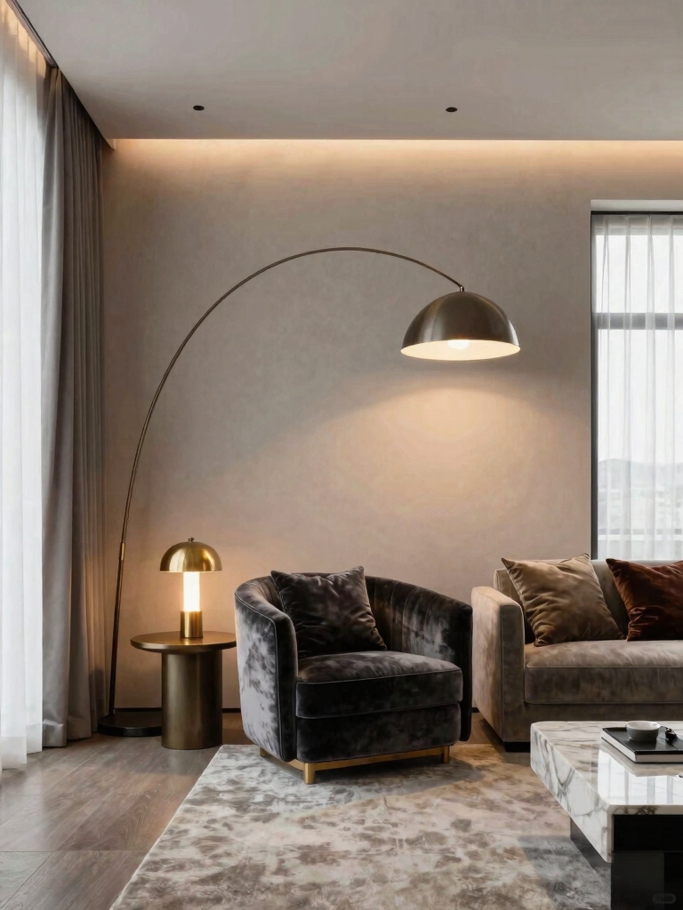 layered lighting for comfort