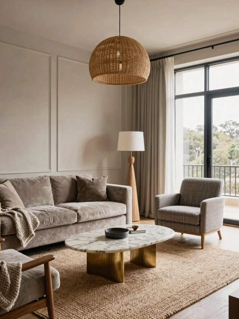 layered textures enhance comfort