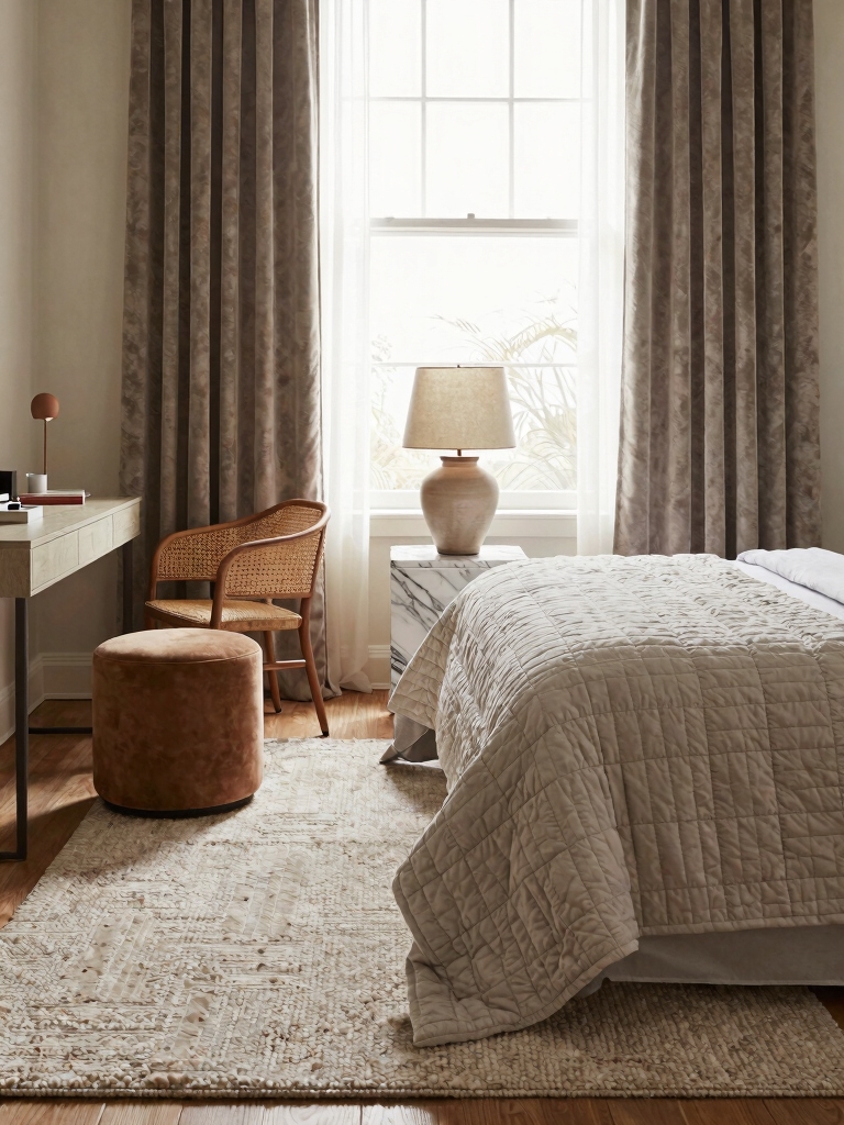 layered textures for coziness