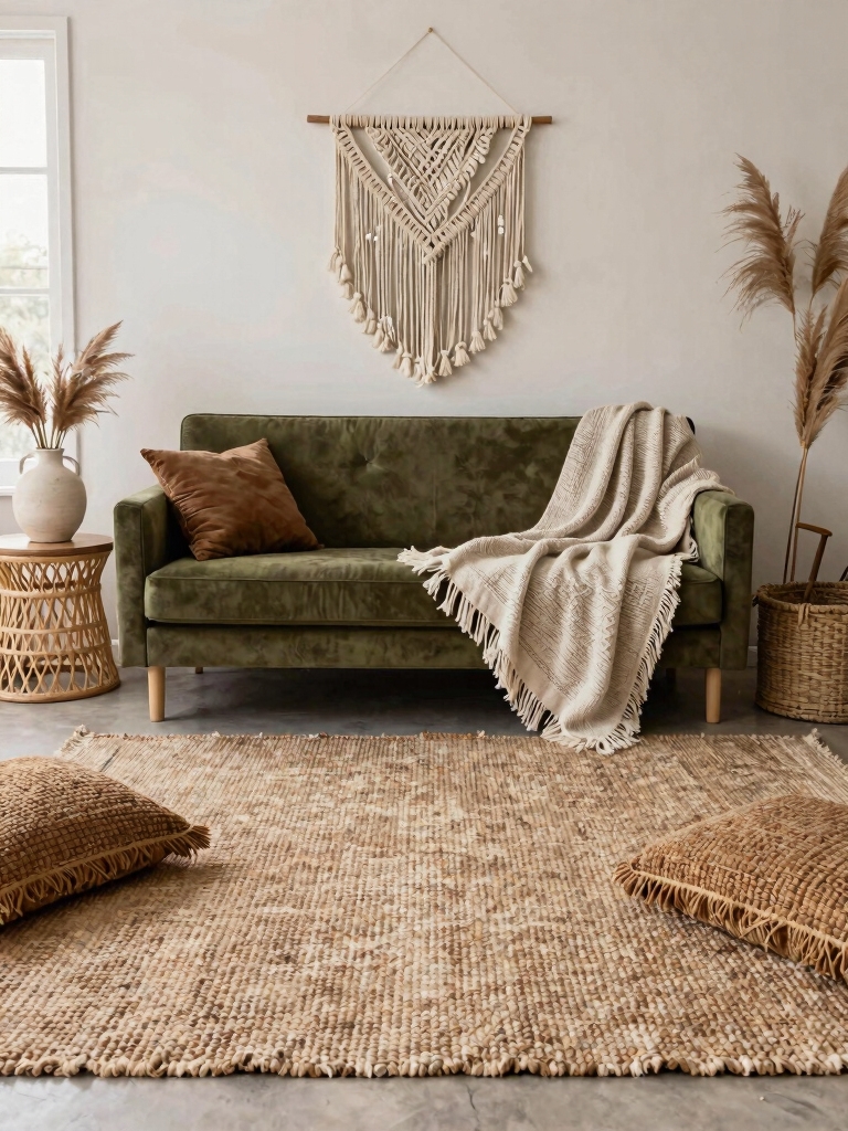 layered textures for coziness