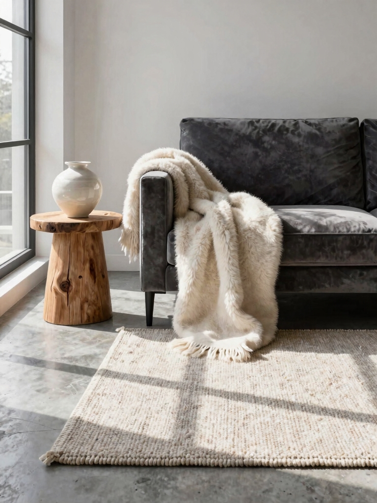 layered textures for warmth
