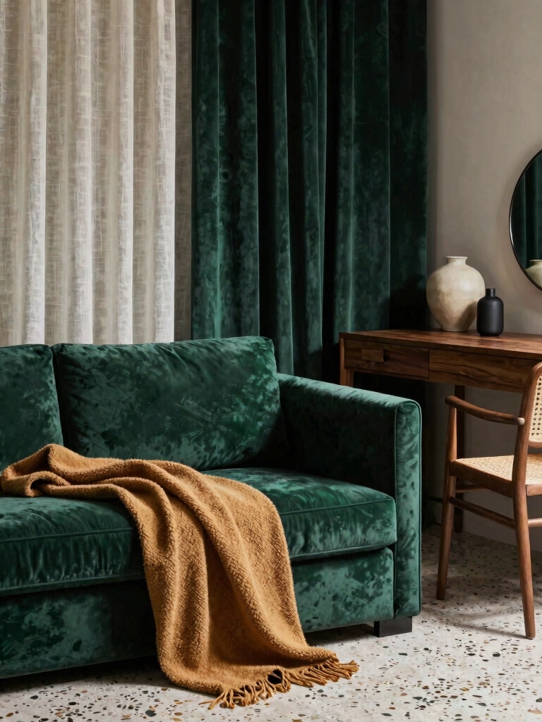 layered textures for warmth