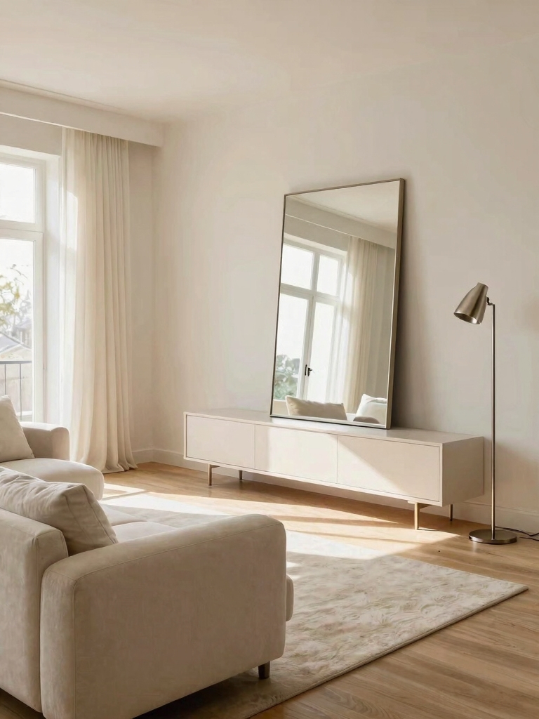 light colors expand spaces