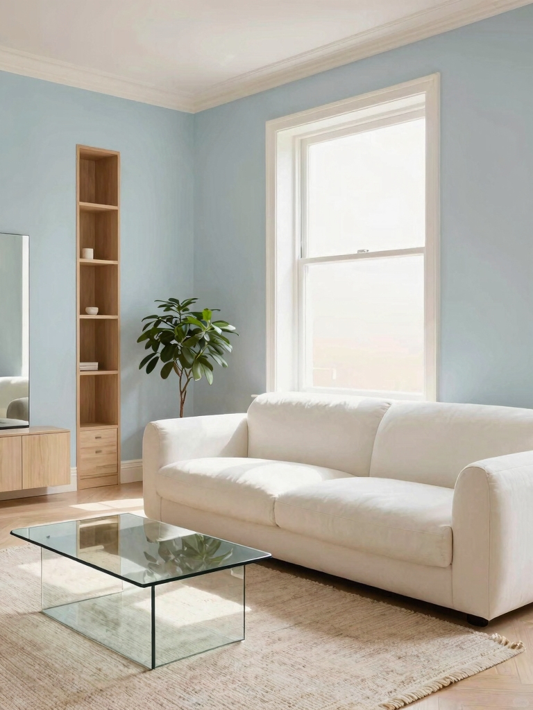 light colors warm accents