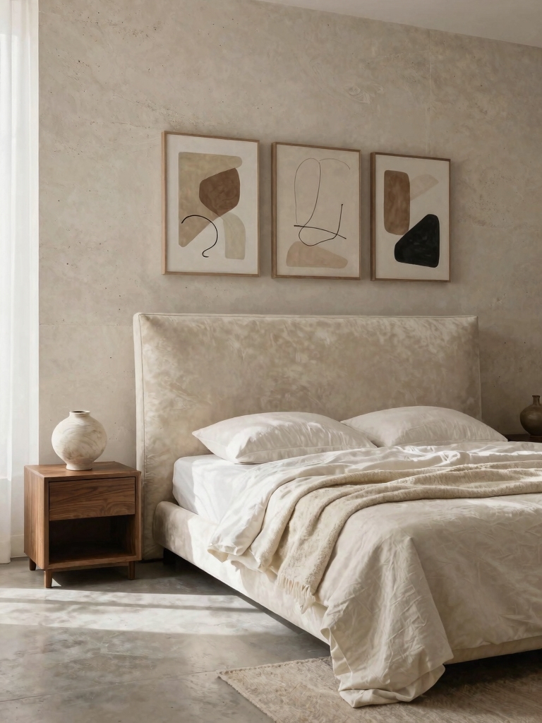 luxe minimalism with texture