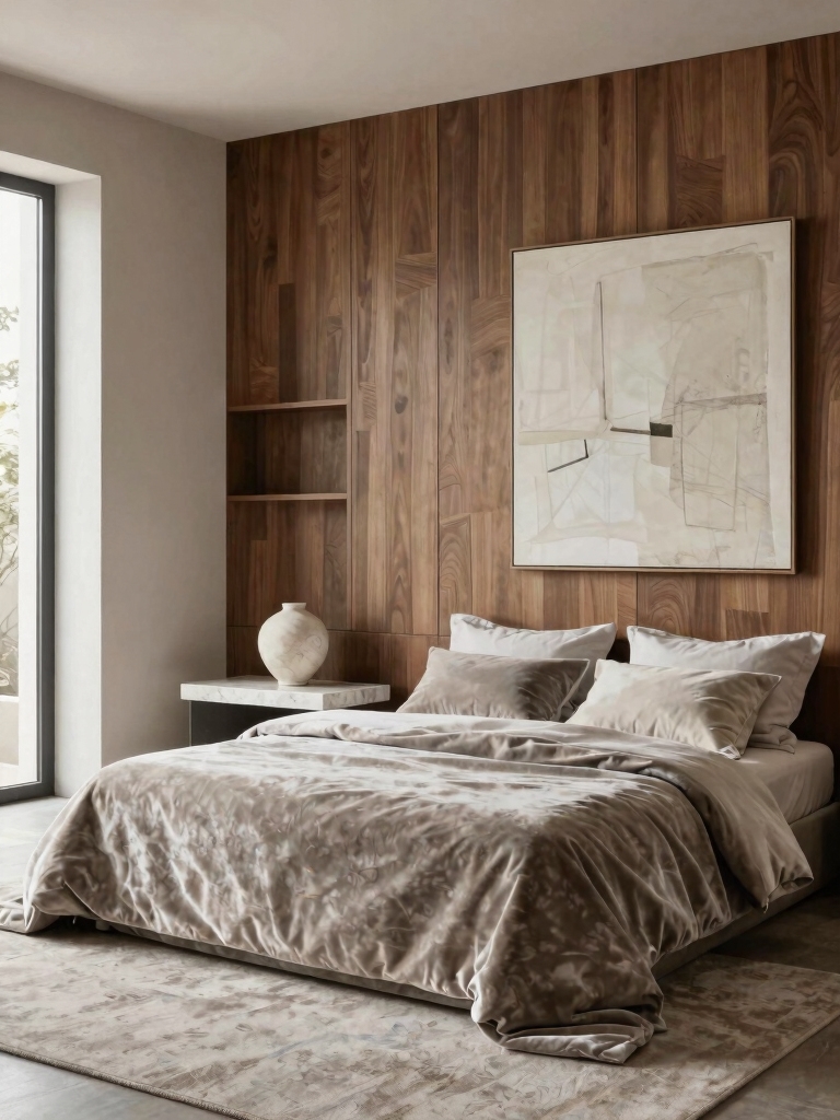 luxe single room decor