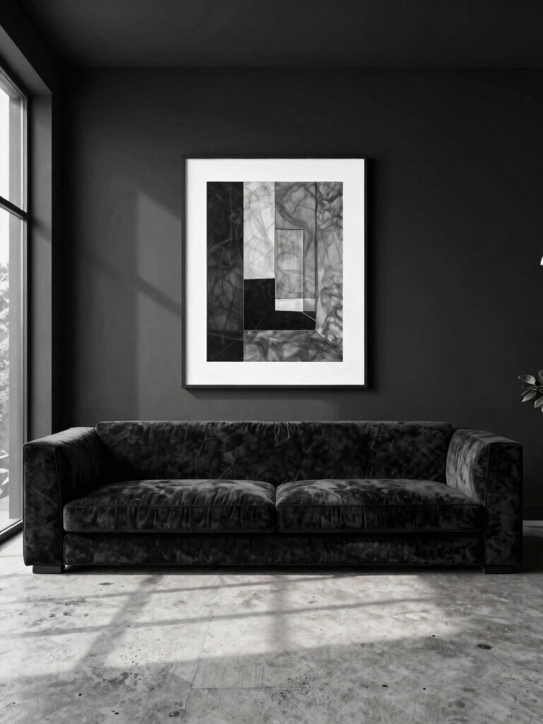 luxurious monochromatic color scheme