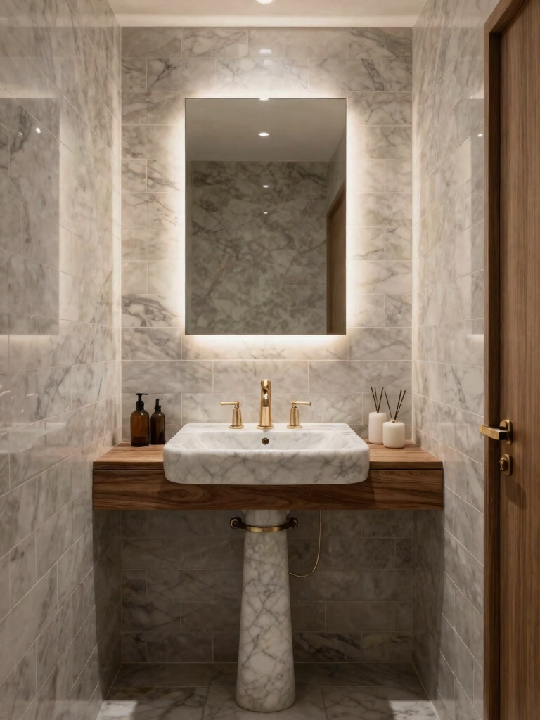 luxurious small bathroom design