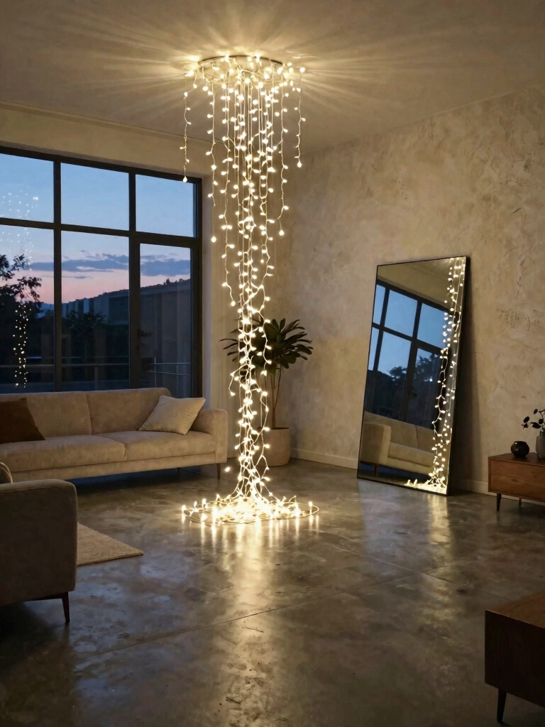 magical fairy lights ambiance