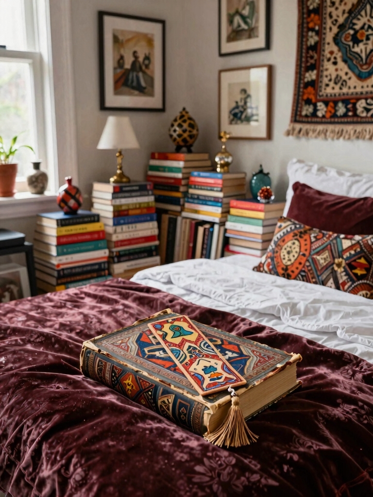 maximalist cozy nook decor