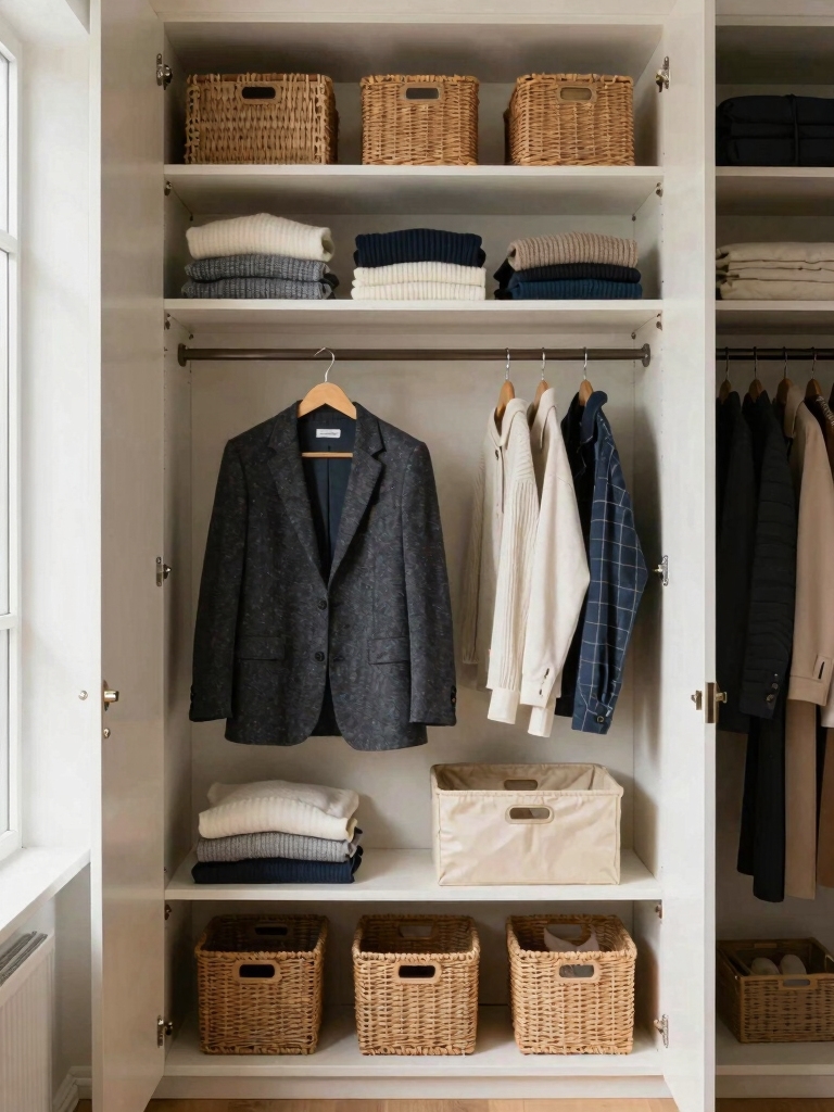 maximize closet space efficiently