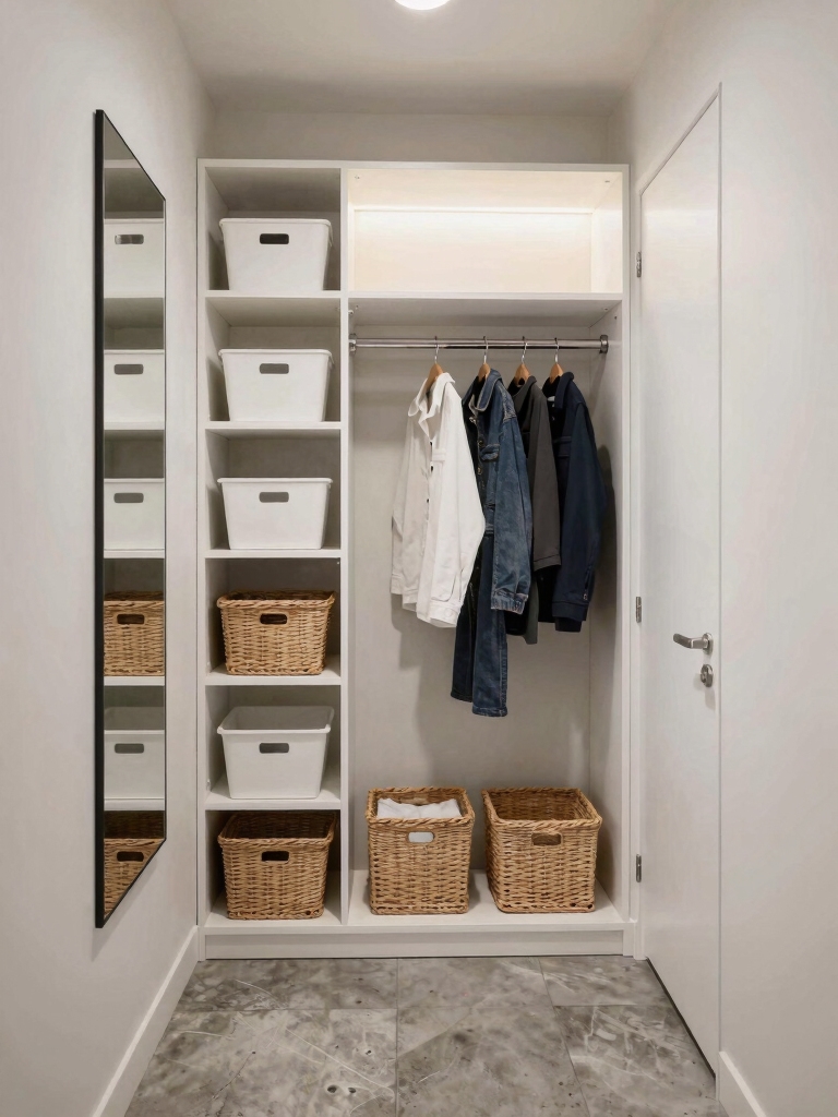 maximize compact laundry storage