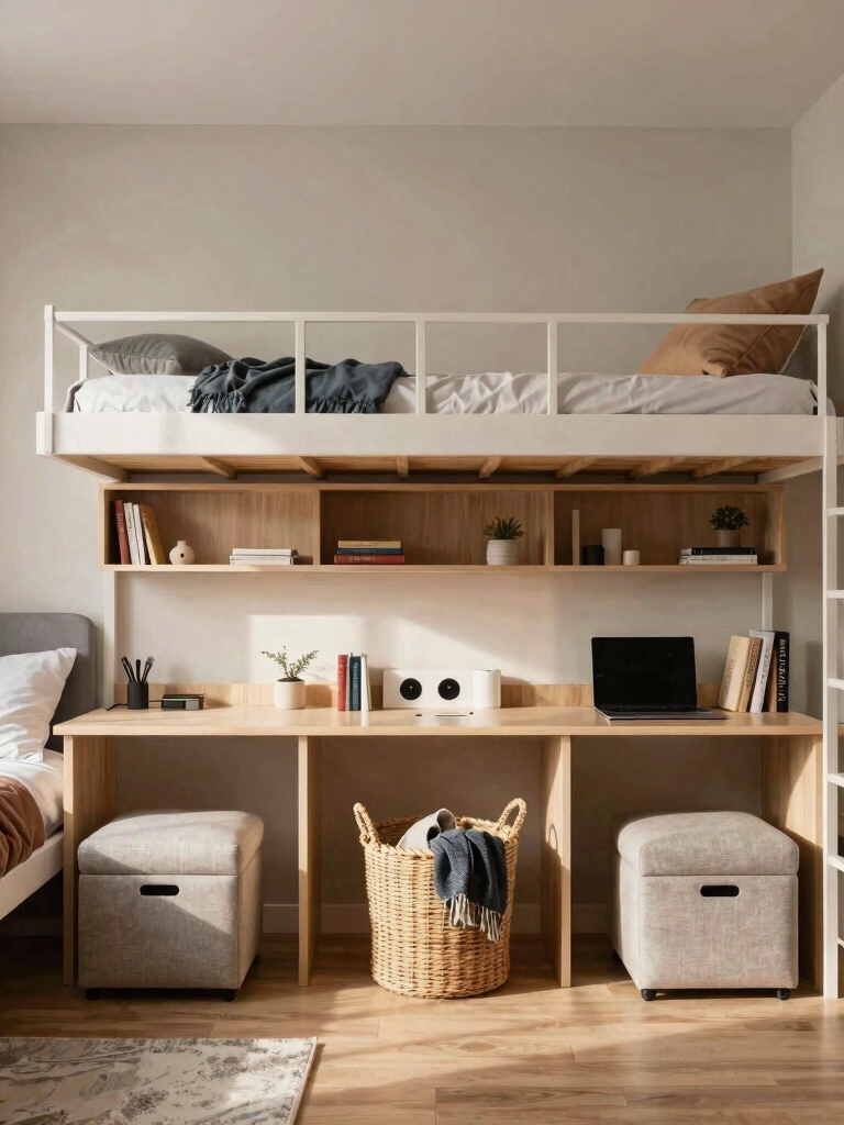 maximize dorm storage efficiently