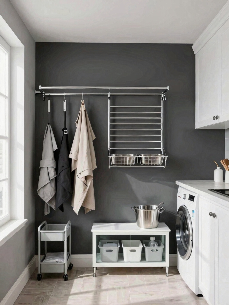 maximize laundry room organization