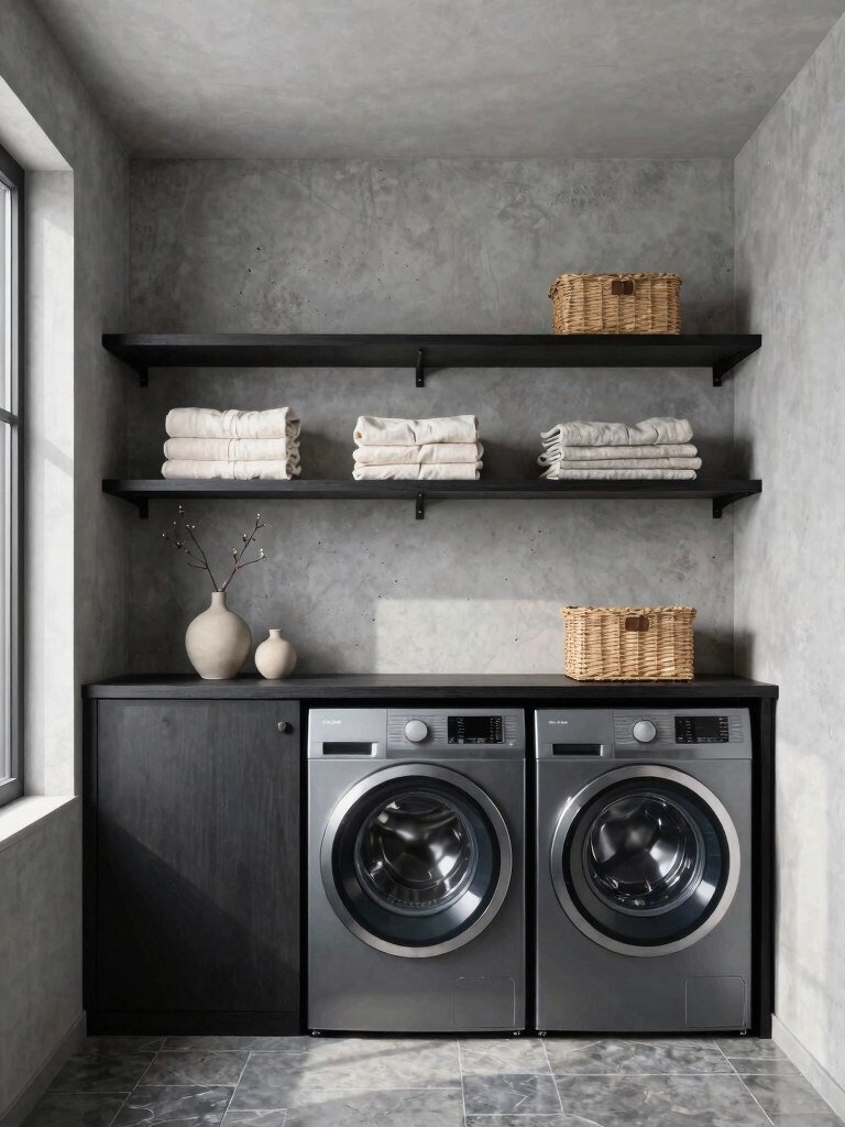 maximize laundry room space
