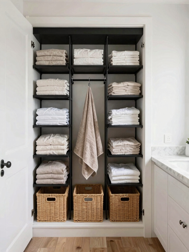 maximize laundry room storage