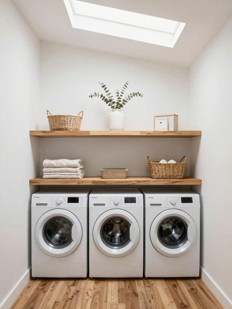 maximize laundry room storage