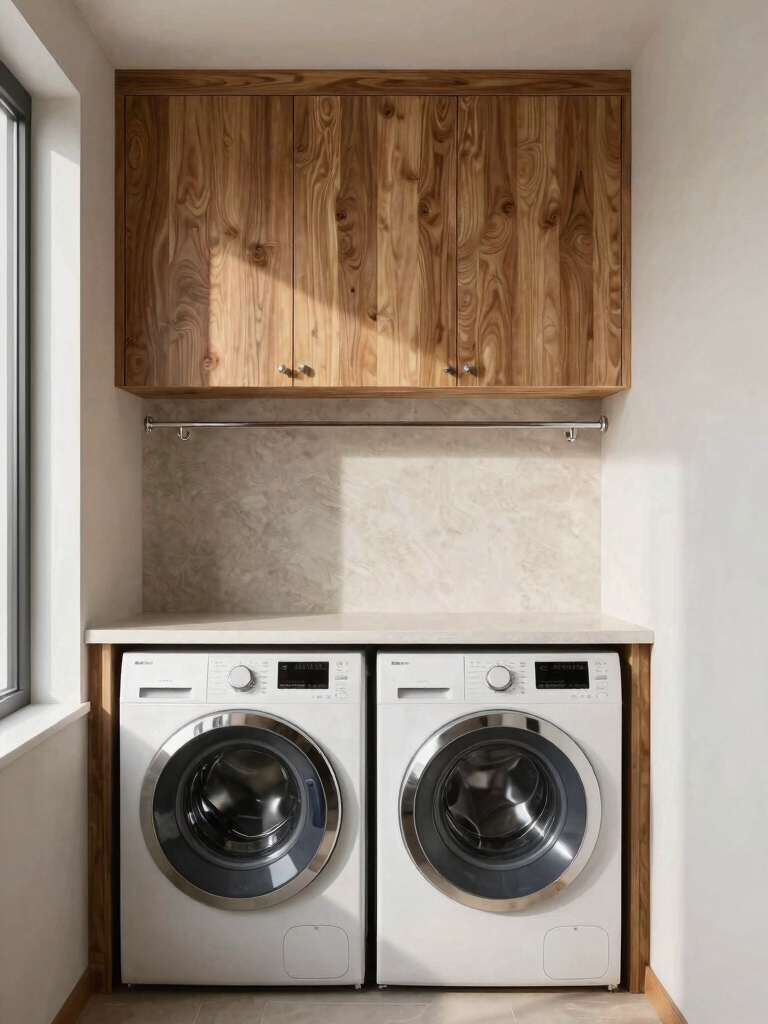 maximize narrow laundry efficiency