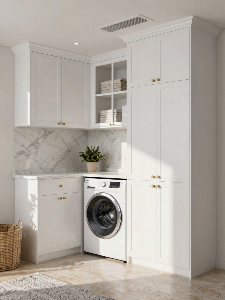 maximize small laundry spaces