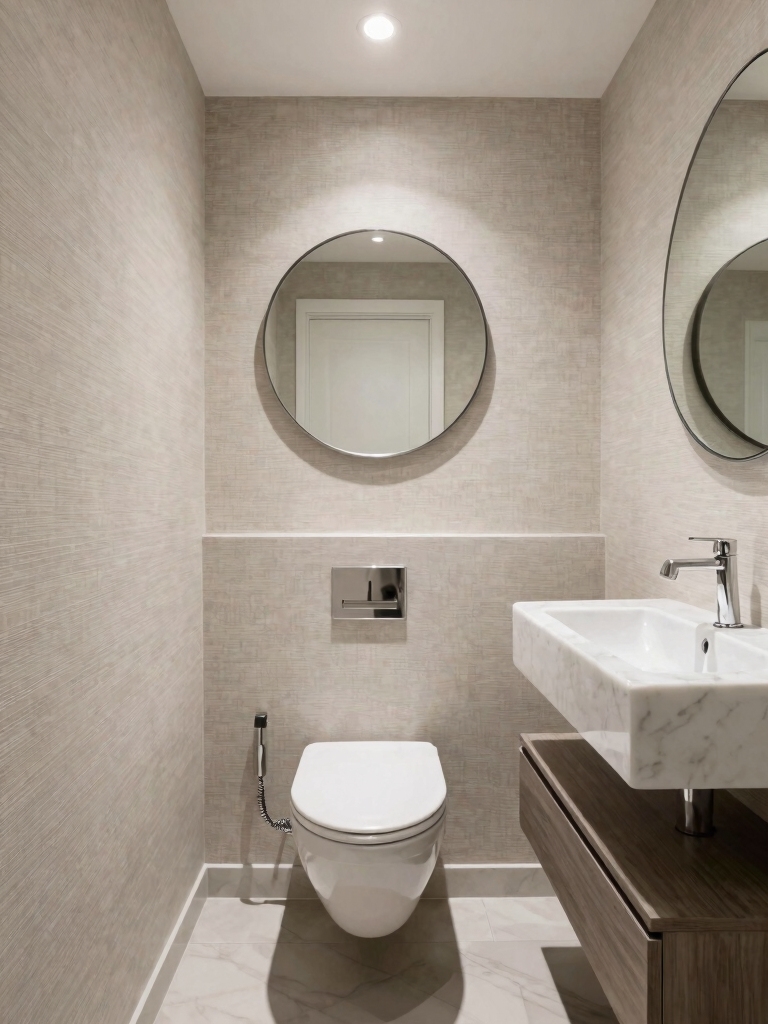maximize space with compact toilets