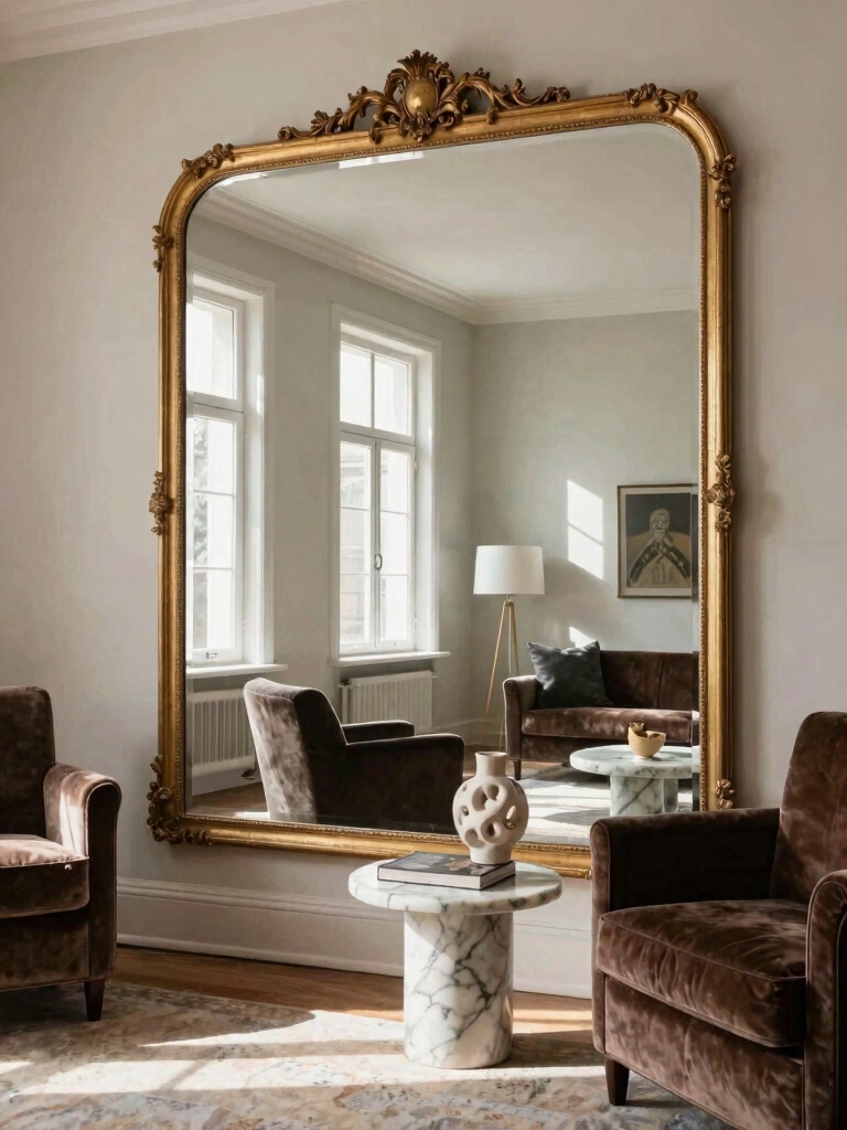 maximize space with mirrors