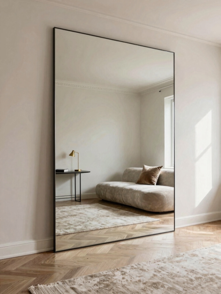 maximize space with mirrors