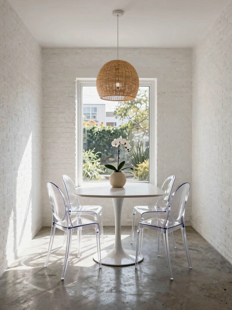maximize tiny dining space