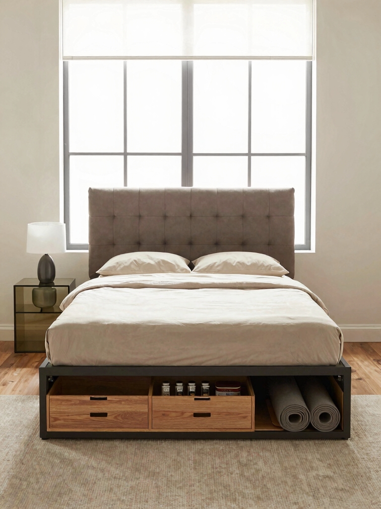 maximize under bed storage space