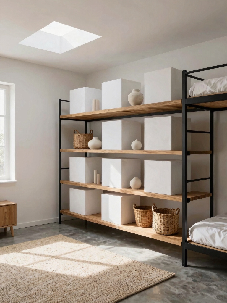maximize vertical storage space