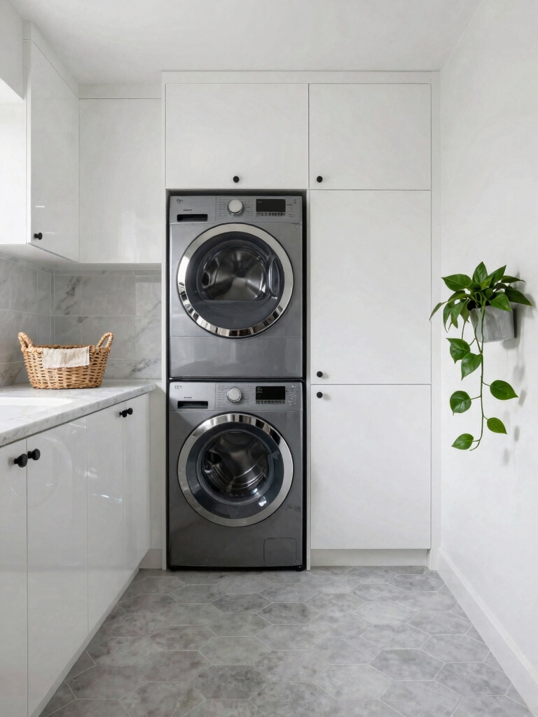maximizing small laundry spaces
