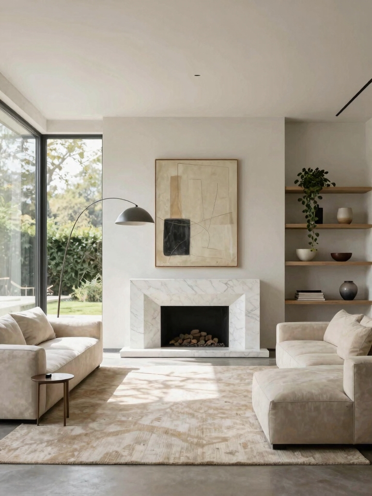 minimalist living room inspiration