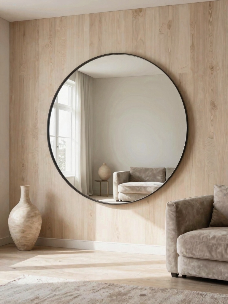 mirrors enhance light and space