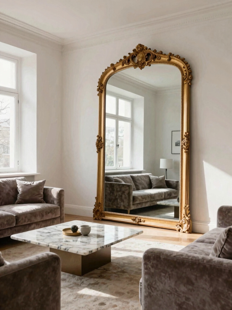 mirrors expand living space