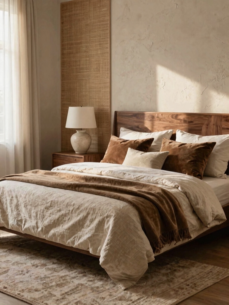 mix textures for warmth