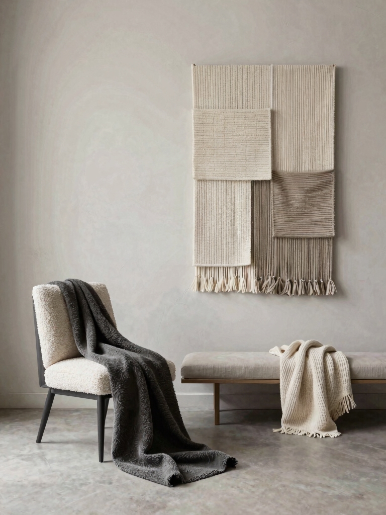 mix textures for warmth
