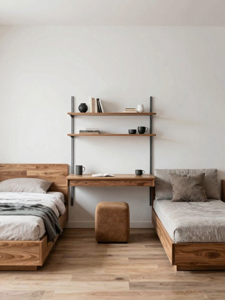 multifunctional furniture maximizes space